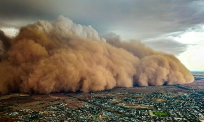 Песчаная буря охватывает Россию: когда пустыня приходит на порог